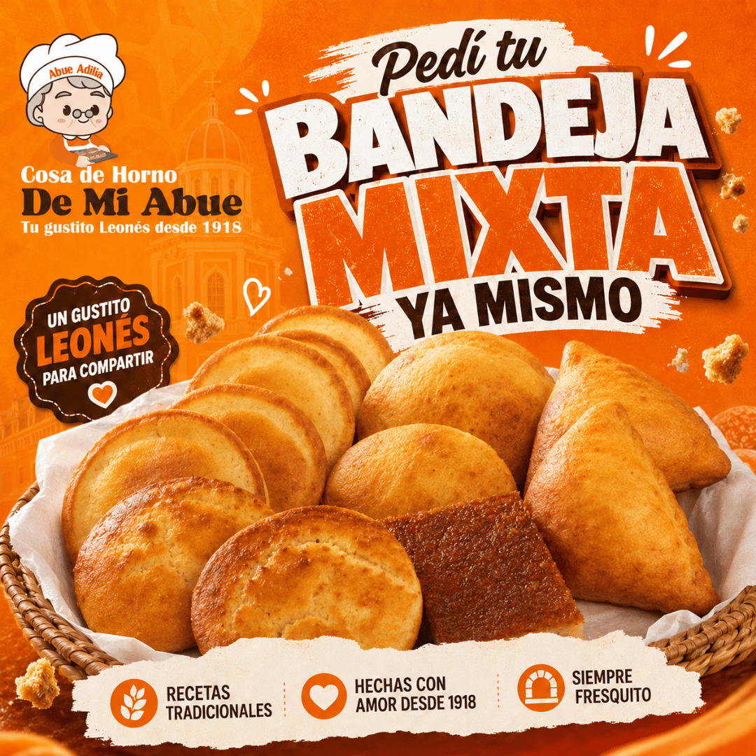 Bandeja mixta Cosa de Horno De Mi Abue
